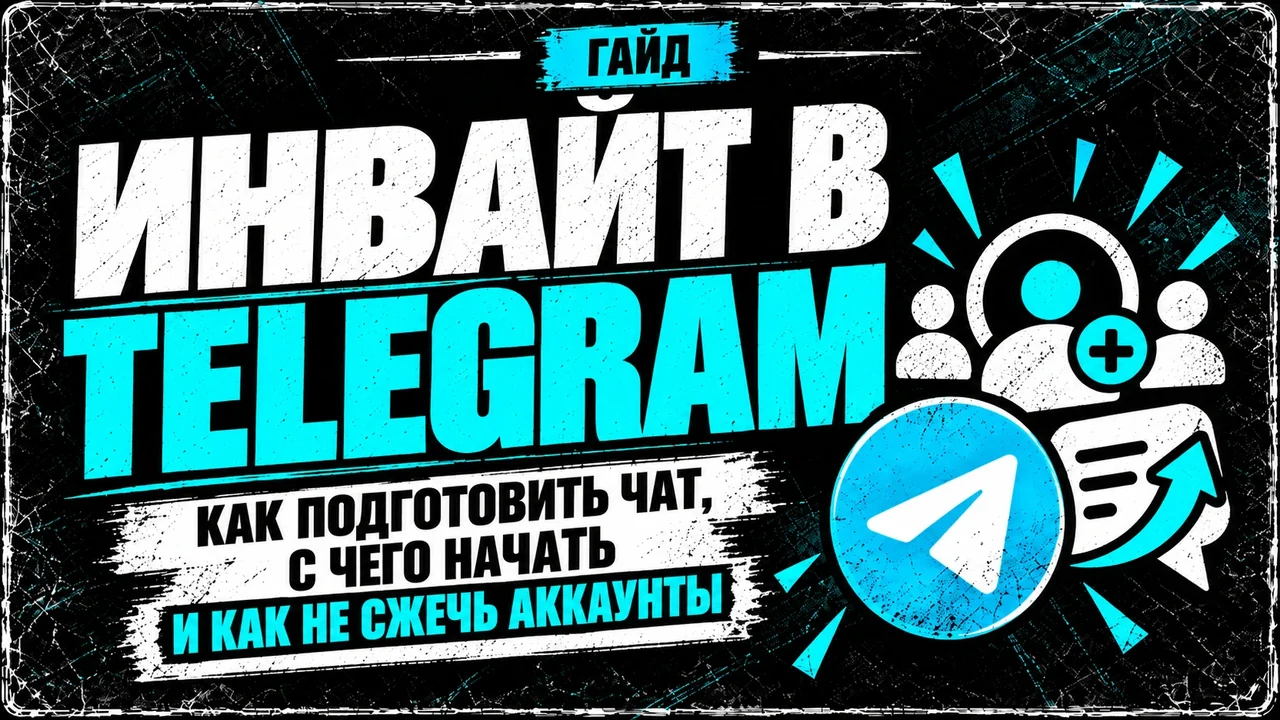 Telegram inviting: how to prepare the chat, where to start and how not to burn your accounts
